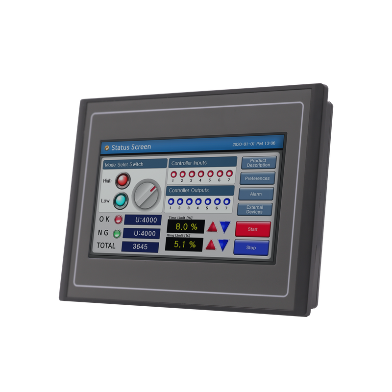Painel de toque da série HMI 30 TFT