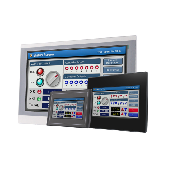 Painel de toque da série HMI 30 TFT